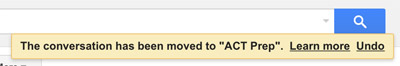 GMail Undo