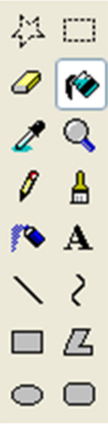 Modes in Microsoft Paint