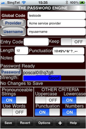 Password Engine
