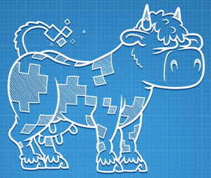 Sprite Cow