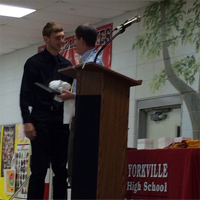 Stephen Johnson: Yorkville High School Computer Science Student of the Year