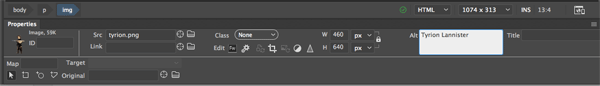 The Alt Attribute in Dreamweaver
