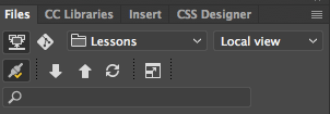 Dreamweaver Files Panel