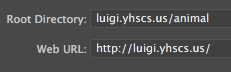 Dreamweaver Root Directory