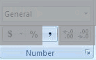 Excel Comma Style