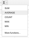 Google Sheets' Functions