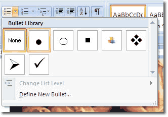 The Bullets Library