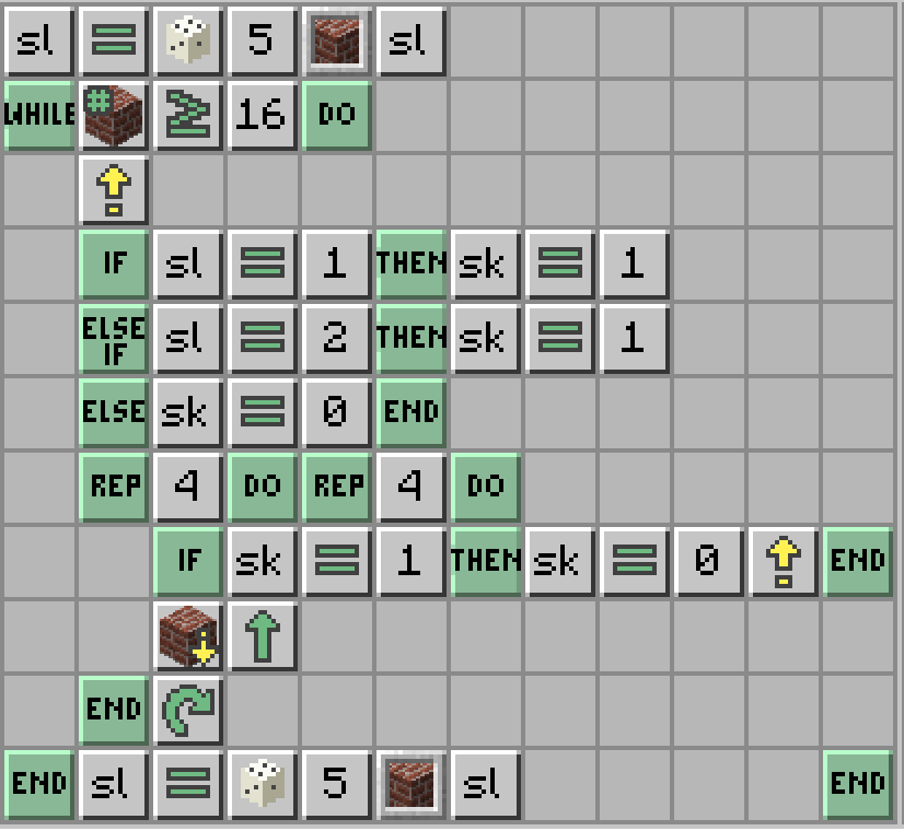 Minecraft Random Tower Program