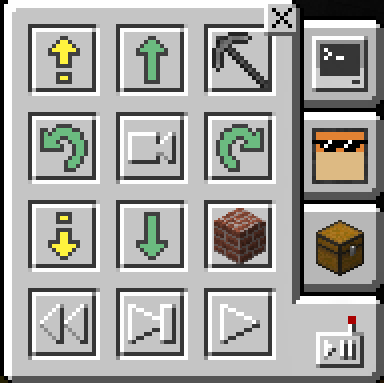 MinecraftEdu Turtle Controls