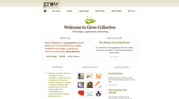 Symmetrical Web Page Balance: gr0w.com