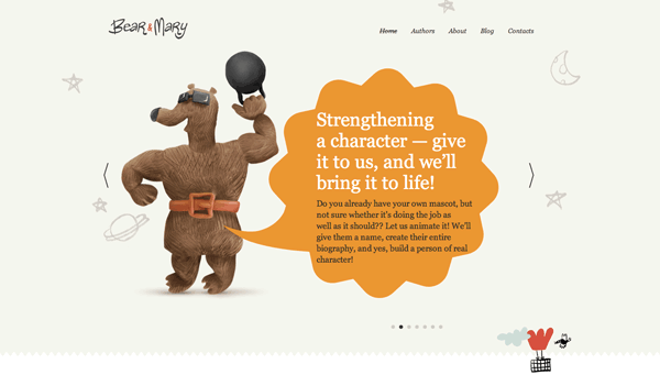 Top Navigation: 